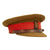 Original British WWII British Royal Army Officers Green Visor With Bullion Insignia Original Items