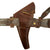 Original British WWI Officer's Webley .455 Holster dated 1917 with Original Sam Browne Belt Rig Original Items