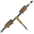 Original German WWII Army (Heer) Belt, Buckle, 98k Bayonet, Reproduction Frog, and Ammunition Pouches Original Items