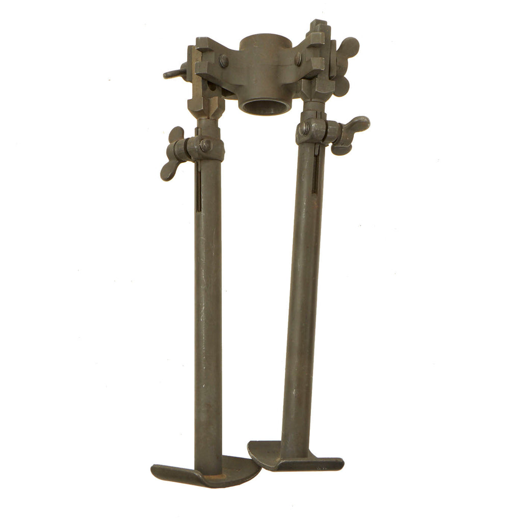Original U.S. WWI - WWII M1918A2 Browning Automatic Rifle BAR Adjustable Bipod - Unissued Condition Original Items