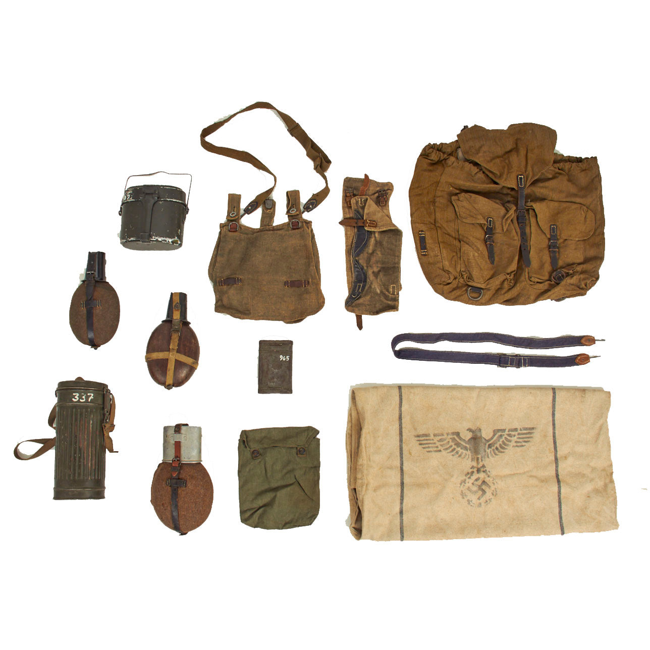 field gear Original German WWI & WWII Wehrmacht Field Gear Lot
