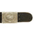 Original German WWII EM/NCO Luftwaffe Belt with 1938 Dated Pebbled Aluminum Buckle by J. Deutschbien Original Items