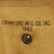 Original U.S. WWII Browning M1919 .30 Cal Tripod Dated 1942 with T&E, M13 Gun Cover and M2 Tripod Mount Cover Original Items