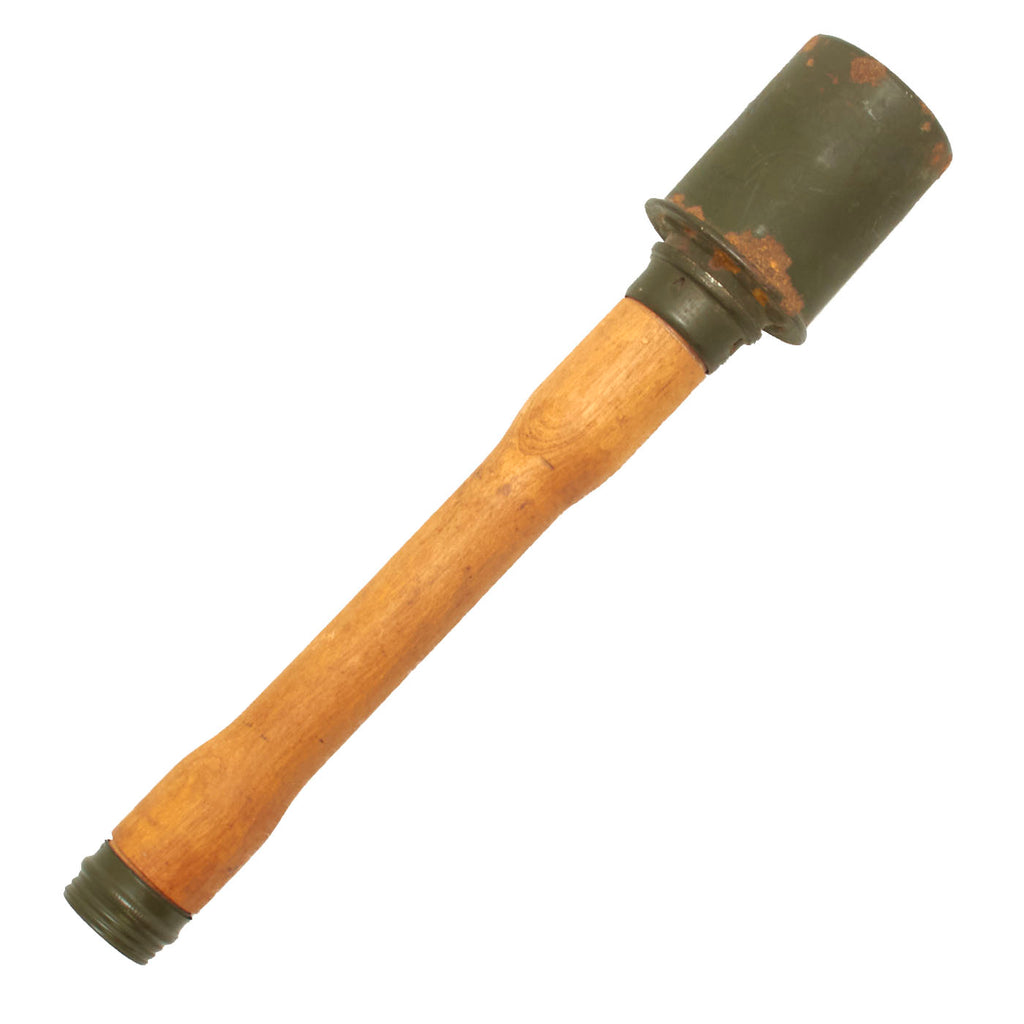 Original German WWII 1943 dated M24 Stick Grenade by Domininghaus with Pull Bead - Stielhandgranate Original Items
