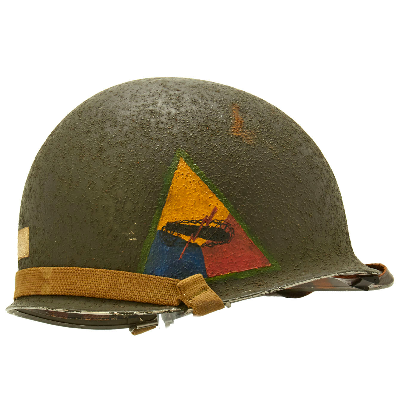 Original U.S. WWII McCord FSSB M1 Helmet with MSA Liner - Post War
