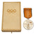 Original German WWII 1936 Berlin Summer Olympic Games Medal With Presentation Case Original Items