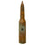 Original Japanese WWII Imperial Japanese Navy INERT 25mm High Explosive Incendiary Round For The Type 96 Anti-Aircraft Cannon - With Bringback Papers Original Items
