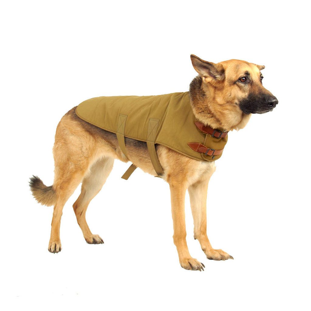 Original U.S. WWII Unissued Military Working Dog Inclement Weather Blanket by Jules Segal - Size Small Original Items