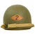Original Film Prop US WWII Saving Private Ryan 2nd Ranger Battalion M1 Helmet With Original WWII Westinghouse Liner Original Items