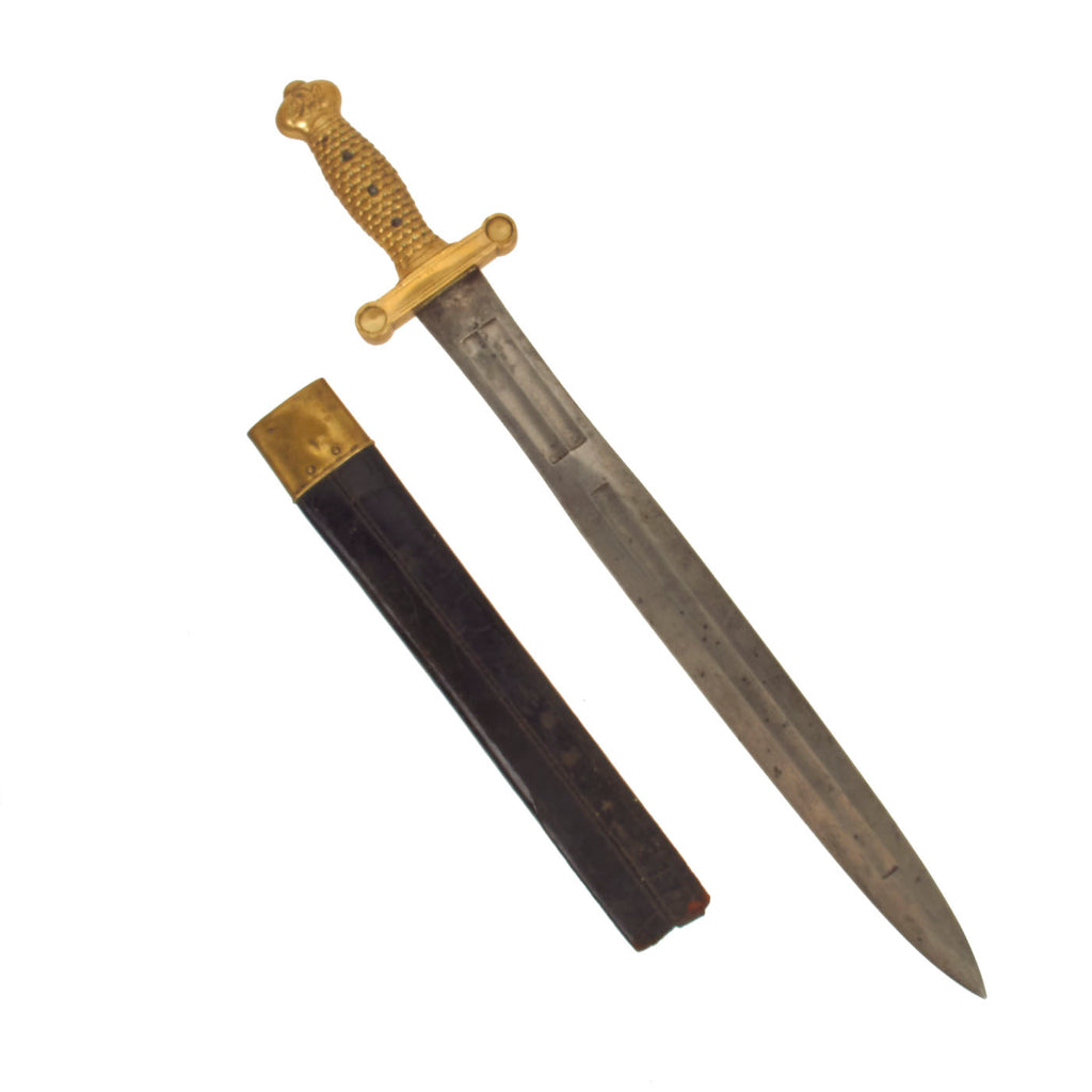 Original U.S. Civil War Ames Model 1832 Artillery Short Sword and Scabbard Original Items