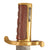 Original U.S. Civil War US Navy M1861 “Dahlgren” Bowie Knife Bayonet and Scabbard By Ames - Dated 1863 Original Items