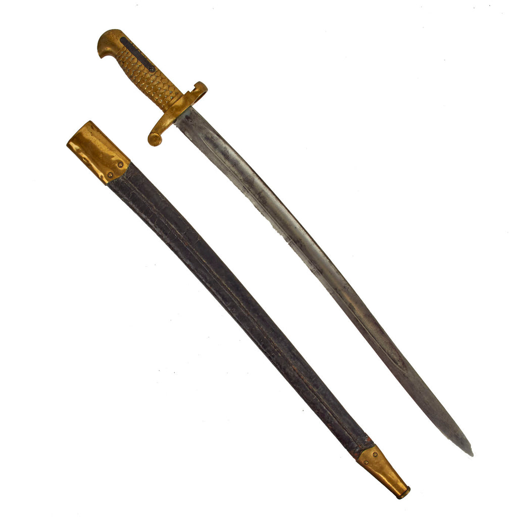 Original U.S. Indian Wars Rare M1873/76 Winchester Bayonet and Scabbard Original Items