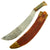 Original U.S. WWI Collins No. 1005 Engineer Bolo Machete with Green Horn Handle & Scabbard Original Items