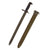 Original U.S. WWII M1942 16" Garand Rifle Bayonet by Utica Cutlery with M3 Scabbard - dated 1942 Original Items
