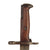 Original U.S. WWI M1905 Springfield 16 inch Rifle Bayonet marked S.A. with M1910 Scabbard - dated 1906 Original Items