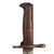 Original U.S. WWI M1905 Springfield 16 inch Rifle Bayonet marked S.A. with M1910 Scabbard - dated 1906 Original Items