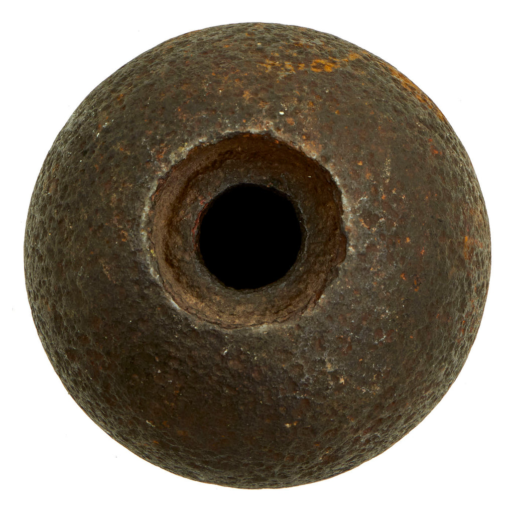 Original U.S. Civil War Federal INERT 12 Pdr Cannonball For Use With a ...