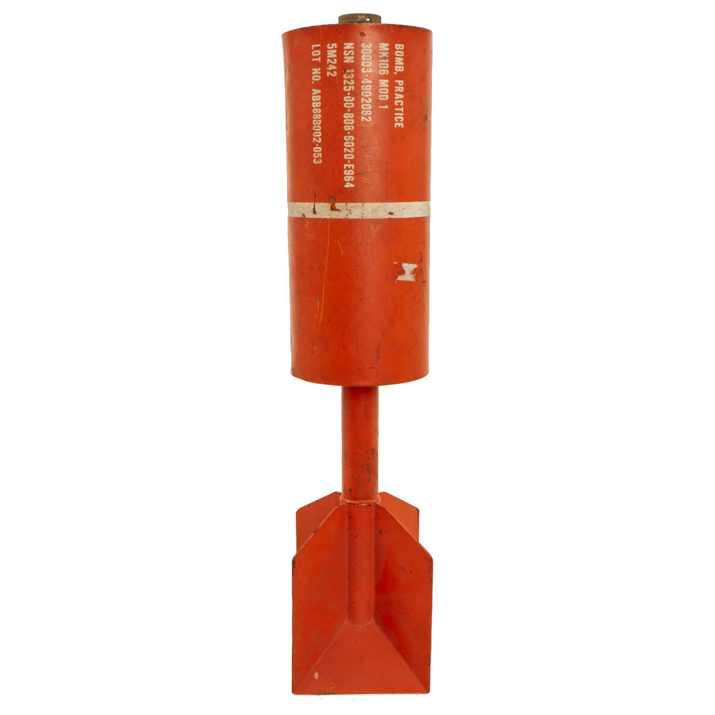 Original U.S. Cold War INERT MK106 MOD 1 Practice Bomb - MK 82 Training Bomb Original Items