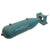 Original U.S Vietnam War Navy Practice Bomb Mk 15 Mod 4 with Original Blue Paint - Inert Original Items