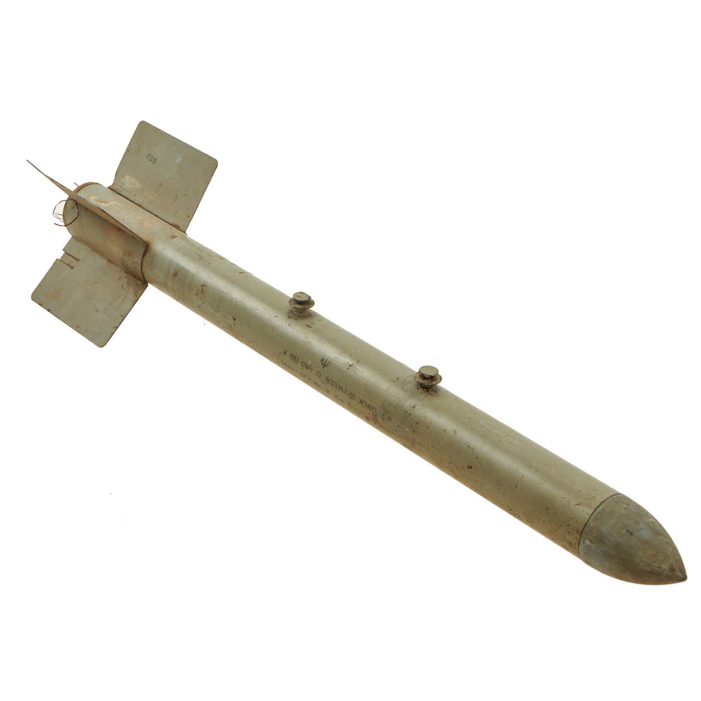 Original U.S. Korean War Sub-Caliber Aircraft Rocket Trainer Dated 1952 - Inert Original Items