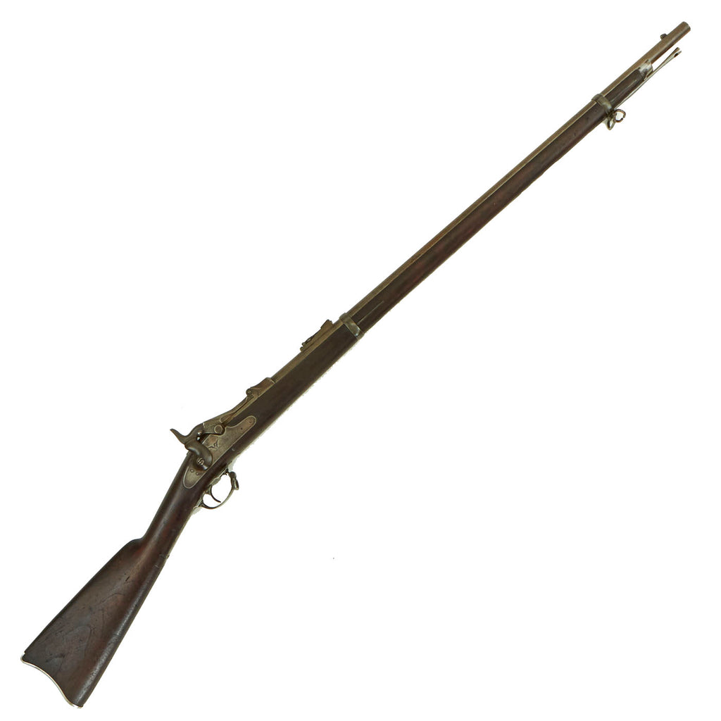 Original U.S. Early Springfield Trapdoor M1873 Rifle made in 1875 with 2 Notch Tumbler & Long Wrist - Serial 45923 Original Items