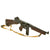 Original U.S. WWII Thompson M1 Display Submachine Gun Serial 184349 with Sling & Magazine - Original WWII Parts Original Items