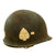 Original U.S. WWII M1 Helmet Converted to 506th Parachute Infantry Regiment Airborne Paratrooper M-1D D-Bale Helmet Original Items