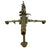 Original U.S. WWII Browning .30 Caliber M1919A4 Display Machine Gun with Belgian F.N. Tripod Original Items