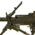 Original U.S. WWII Browning .30 Caliber M1919A4 Display Machine Gun with Belgian F.N. Tripod Original Items