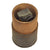 Original U.S. WWII Inert MkII Yellow Ring Pineapple Fragmentation Grenade With M10A3 Fuze and M41A1 Transportation Canister Original Items