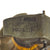 Original U.S. WWII Inert MkII Yellow Ring Pineapple Fragmentation Grenade With M10A3 Fuze and M41A1 Transportation Canister Original Items