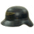 Original German WWII M38 Luftschutz Beaded Gladiator Air Defense Helmet - dated 1939 Original Items