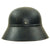 Original German WWII M38 Luftschutz Beaded Gladiator Air Defense Helmet - dated 1939 Original Items