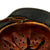 Original German WWII M40 Single Decal Luftwaffe Helmet with Size 56 Liner & Chinstrap - Q64 Original Items