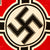 Original German WWII 100cm x 170cm Battle Flag by Berliner Fahnenfabrik - Reichskriegsflagge Original Items