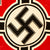 Original German WWII 100cm x 170cm Battle Flag by Berliner Fahnenfabrik - Reichskriegsflagge Original Items
