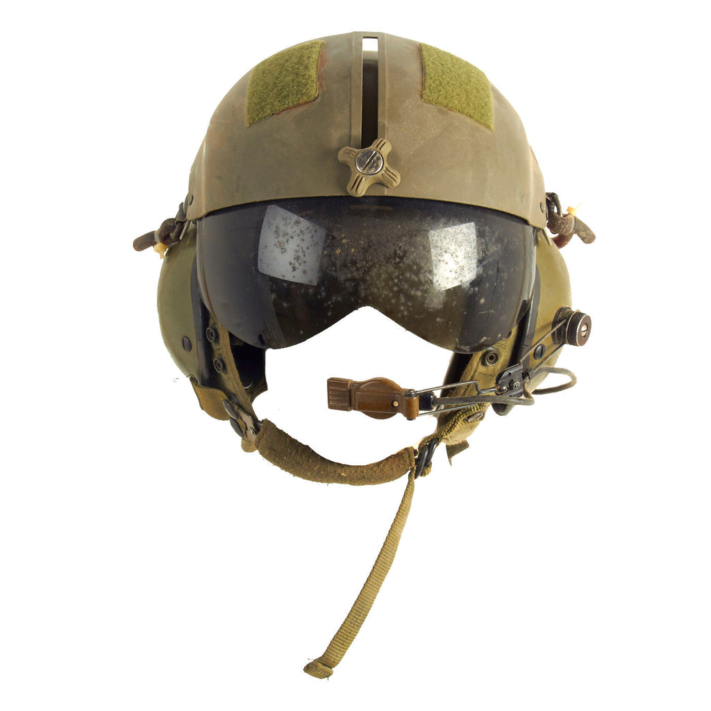 Original U.S. Vietnam War Era Named Helicopter Pilot SPH-4 Helmet by Gentex - Service Worn Original Items