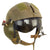 Original U.S. Vietnam War Era Named Helicopter Pilot SPH-4 Helmet by Gentex - Service Worn Original Items