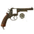Original U.S. Civil War Era British Style 9mm Pinfire Double Action Revolver - circa 1859 Original Items