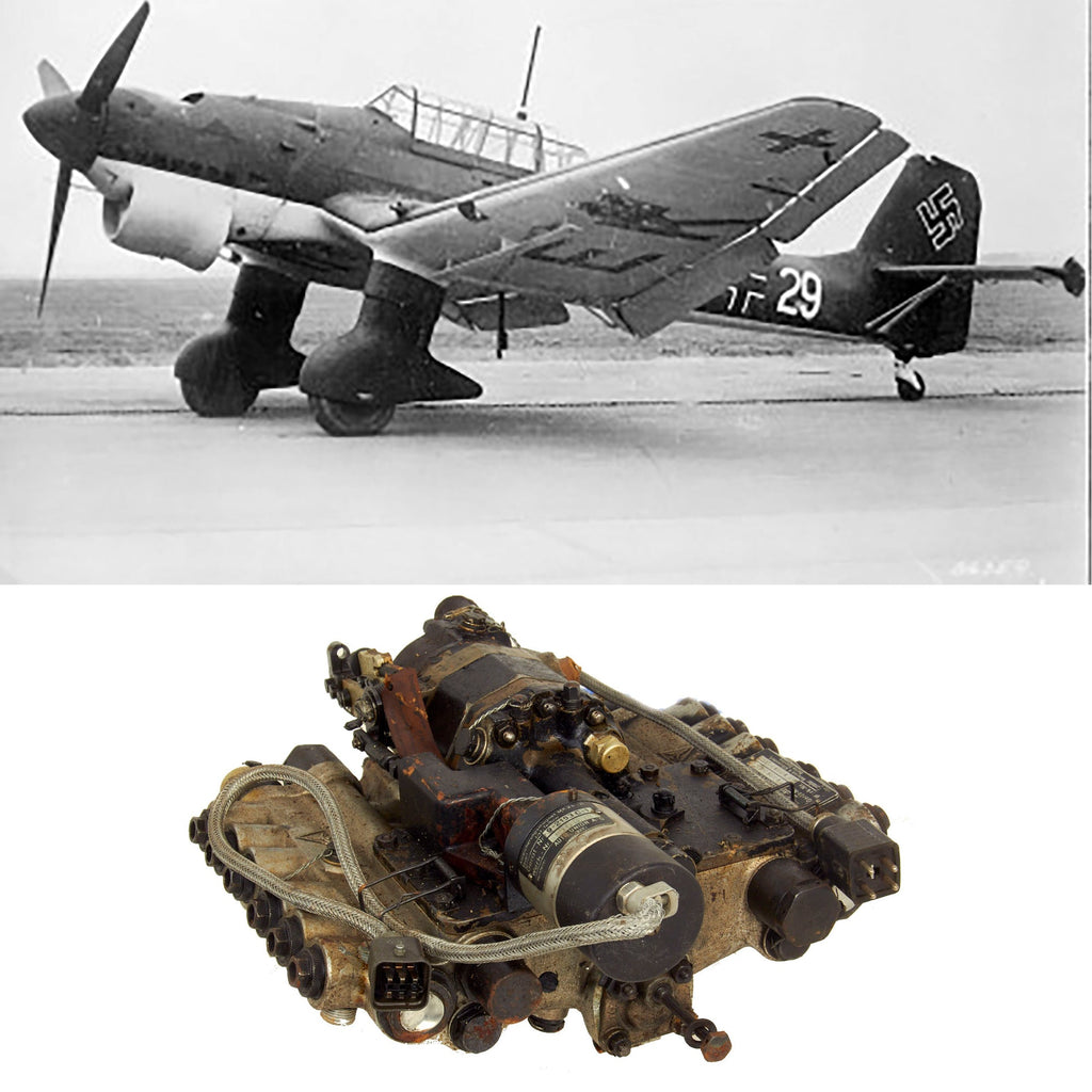 Original German WWII Luftwaffe Fuel Injection Pump 9-2009 D-1 for Junkers Ju87 Stuka, Ju88, & Heinkel He111 Original Items