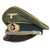 DRAFT Original German WWII Army Heer Infantry Officer Schirmmütze Visor Cap - Size 57 Original Items