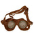 Original German WWII First Model DAK Afrikakorps Sun Helmet - Complete with Goggles - Dated 1941- Size 56 Original Items