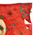 Original German WWII USGI Bring Back Worn NSDAP National Flag with Approx. 40 Attached Tinnies - 17" x 26" Original Items