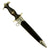 Original German WWII Early M33 SS Dagger by Gottlieb Hammesfahr & Co. with Possible Ground Röhm Signature Original Items