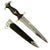 Original German WWII Early M33 SS Dagger by Gottlieb Hammesfahr & Co. with Possible Ground Röhm Signature Original Items