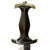 Original German WWII Early M33 SS Dagger by Gottlieb Hammesfahr & Co. with Possible Ground Röhm Signature Original Items