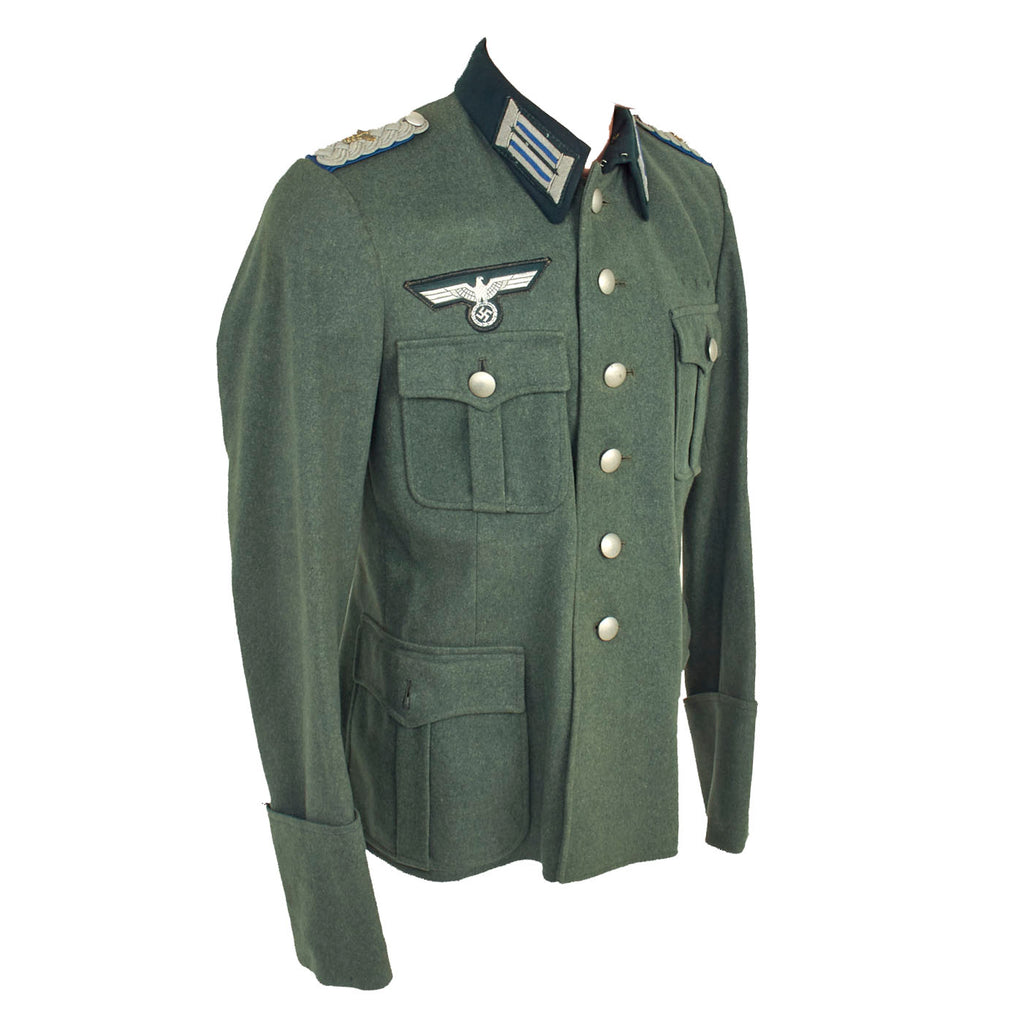 Original German WWII Heer Medical Oberstabsarzt Officers M36 Service Tunic Original Items