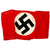 Original German Early WWII Unissued NSDAP Multi-piece Cotton Armband With RZM Tag Original Items