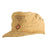 Original German WWII Service Worn M41 Afrikakorps DAK Tropical Field Cap - Tropeneinheitsfeldmütze Original Items