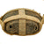 Original Japanese WWII Battle Damaged Aluminum Canteen Dated with Canvas Carrier Original Items